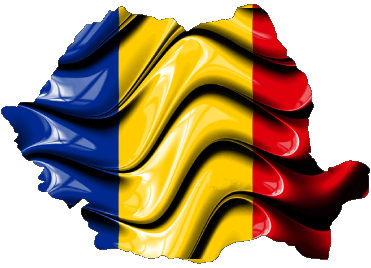 Carte Roumanie Europe Drapeaux 