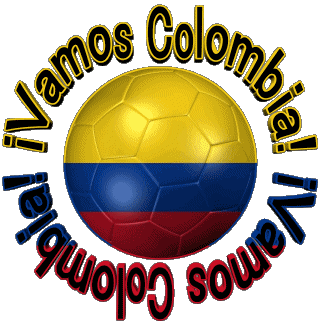 Fútbol Vamos Colombia Espagnol Messages 