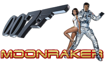 Logo Moonraker James Bond 007 Películas Internacional Multimedia 