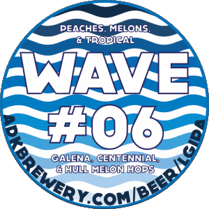 Wave #06-Wave #06 Adirondack USA Beers Drinks 