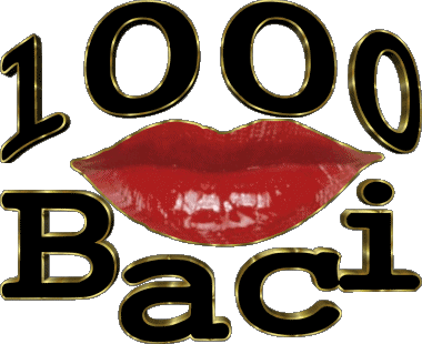 1000 Baci Italiano Mensajes 