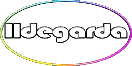 Ildegarda I WEIBLICH - Italien Vorname 