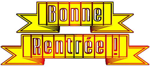 02 Transparent Background Bonne Rentrée French Messages 
