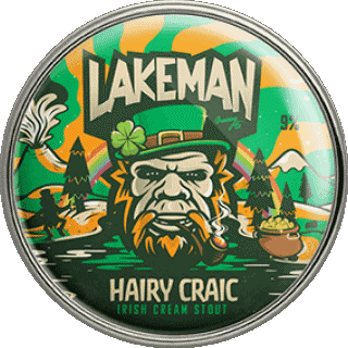 Hairy Craic-Hairy Craic Lakeman Nouvelle Zélande Bières Boissons 