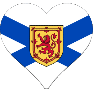 Coeur Ecosse Europe Drapeaux 