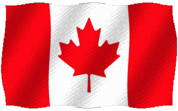 Ondulation Canada Amériques Drapeaux 