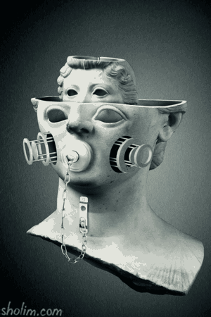 Sholim GIF Künstler Humor -  Fun 