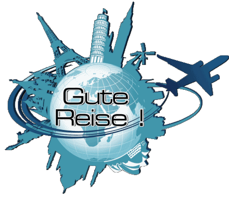 03 Fond Transparent Gute Reise Allemand Messages 