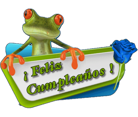 011 Animales Feliz Cumpleaños Spagnolo Messagi 