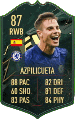 César Azpilicueta Spain F I F A - Card Players Video Games Multi Media 