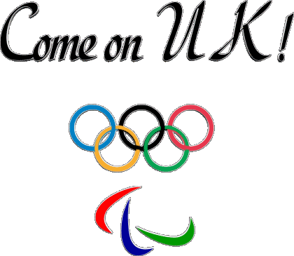 Olympic Games Come on United-Kingdom Inglés Mensajes 
