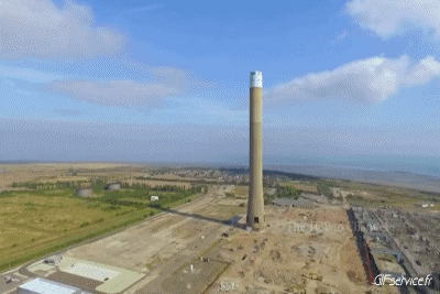 Démolition Lieux - Nature Humour - Fun 