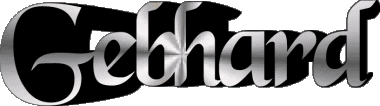 Gebhard G Mann - Deutschland Vorname 