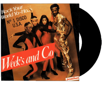 Rock your world ...Yo-ho-Rock your world ...Yo-ho Week's & Co W Compilazione Internazionale anni '80 Musica Multimedia 