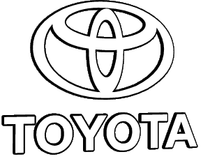 Logo Toyota Coche Transporte 