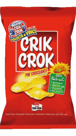 Crik Crok Italie Apéritifs - Chips - Snack Nourriture 