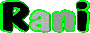 Rani R MASCULINE - Maghreb Muslim First Names 