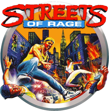 01 Icones Streets of Rage Jeux Vidéo Multi Média 