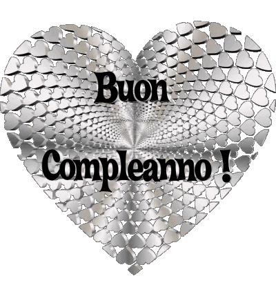 011 Cuore Buon Compleanno Italiano Mensajes 