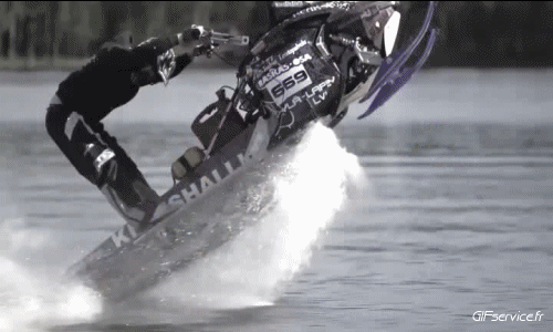 Fun - Win Snow Motorcycle Transport Humor -  Fun 