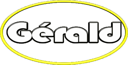 Gérald G MASCULIN - France Prénoms 