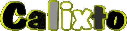 Calixto C MASCULINE - Spain First Names 