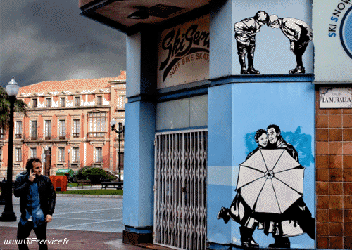 Series 01 Street Art Graffiti Umorismo -  Fun 