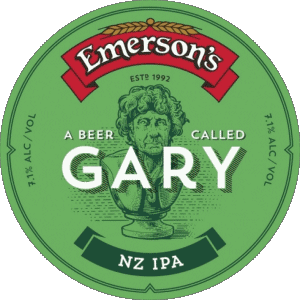 Gary-Gary Emerson's Neuseeland Bier Getränke 