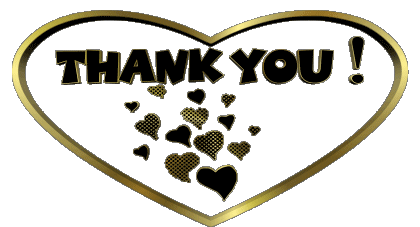 Cuore Thank You Inglese Messagi 