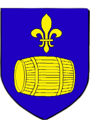 Wappen-Wappen SAINT POURCAIN SUR SIOULE 03 Abteilungen - Städte Frankreich Fahnen 