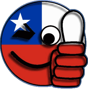 Smiley - OK Chili Amériques Drapeaux 