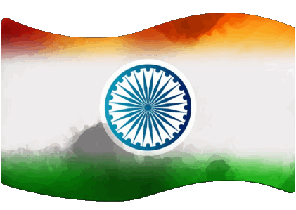 Rectangle India Asia Flags 