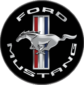 Logo Ford Mustang Coche Transporte 