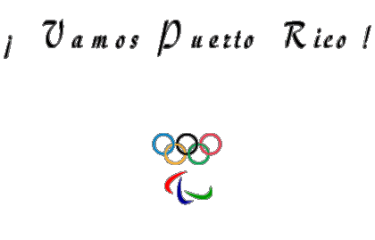 Juegos Olímpicos Vamos Puerto Rico Espagnol Messages 