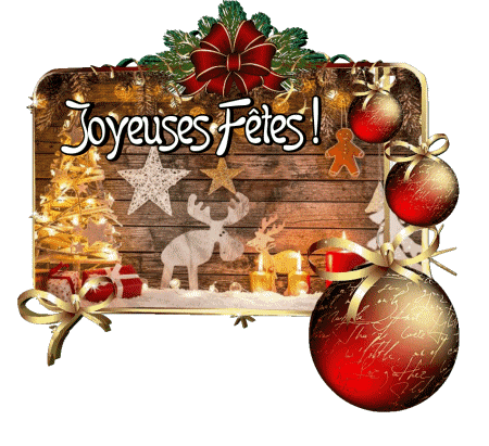 Serie 13 Joyeuses Fêtes (Noël) Français Messages 