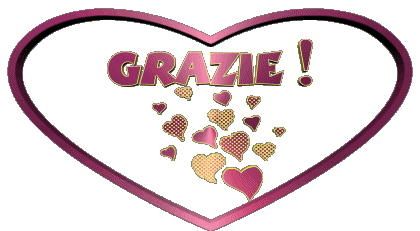 Coeur Grazie Italien Messages 