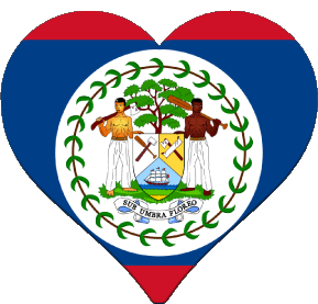 Various Belize America Flags 