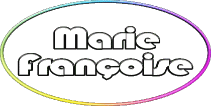 Marie Françoise M Zusammengesetzter WEIBLICH - Frankreich Vorname 