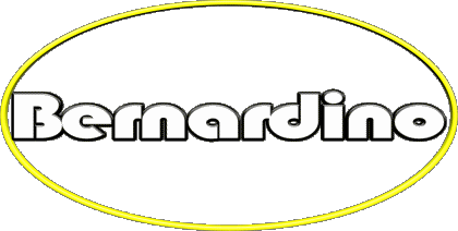 Bernardino B MASCULIN - Espagne Prénoms 