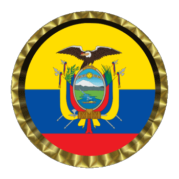 Rotondo - Anelli Ecuador America Bandiere 