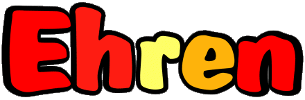 Ehren E MASCULINO - UK - USA - IRL - AUS - NZ Nombre 