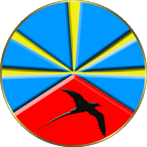 Runde La Réunion D.O.M - T.O.M Frankreich Fahnen 