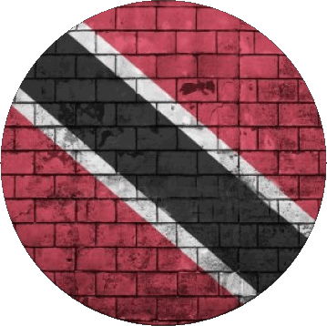 Tondo Trinité et Tobago America Bandiere 