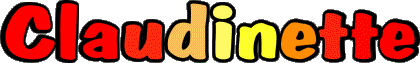 Claudinette C WEIBLICH - Frankreich Vorname 