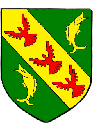 Blazon-Blazon THIERVILLE SUR MEUSE 55 Departments - Cities France Flags 