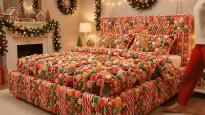 „ Im Bett ! “ (Weihnachten) A.I Mix Humor -  Fun 