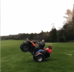 Gamelle - Fail 02 Quad Transports Humour - Fun 