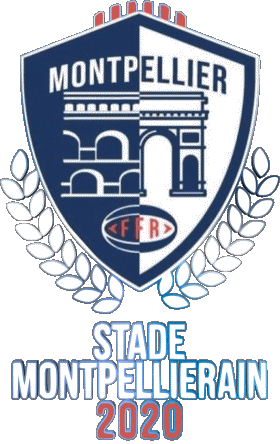 Stade Montpellierain 2020 Dept 34 Rugby Club France Logo Sports 