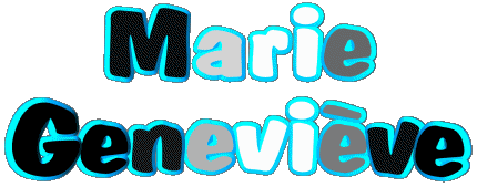 Marie Geneviève M Zusammengesetzter WEIBLICH - Frankreich Vorname 