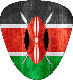 Form 01 Kenia Afrika Fahnen 